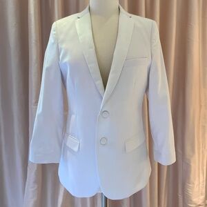 Bryan Michaels Young Men's White Tuxedo